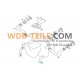 Satz Ablaufschläuche passt bei Mercedes W123 S123 C123 Kombi Coupe Limousine A1238320694 A1238320594  