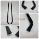 Juego de perfiles de sellado para puertas interiores compatible con Mercedes W107 SL C107 SLC Coupé A1077252365 A1077252465