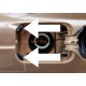 Set (2 parça) tampon deposu kapağı kauçuk tampon arka çamurluk Mercedes W123 C123 CE Coupe A1239870840'a uyar