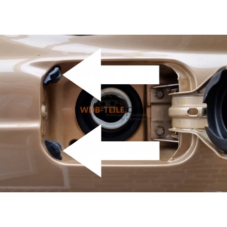 Sæt (2 stk.) buffer tankdæksel gummipude bageste skærm passer til Mercedes W123 C123 CE Coupé A1239870840