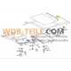 Soltagspakning bagtil tætning W123 230CE 280CE 300CD CE W126 SEC Coupé A1237820398