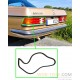 Hátsó lámpa tömítés, kompatibilis Mercedes W123 C123 CE CD Coupé Limuzin A1238260158-hoz