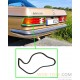 Seal taillights seal suitable for Mercedes W123 C123 CE CD Coupe Limousine A1238260158