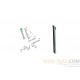 Sellado marco de junta ventana trasera lado del conductor compatible con Mercedes R170 SLK A1706700139