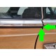 Listello paraspruzzi in gomma sulla modanatura cromata lato passeggero destro sul montante posteriore W123 C123 Coupé CE CD