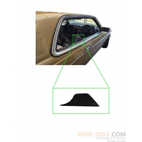 Kapak paneli sağ emniyet kemeri kapı döşemesi mavi bej krem siyah Mercedes W123 C123 Coupe 1236921022'ye uyar