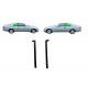 Tömítés tömítőkeret hátsó ablak bal/jobb oldal, vezető és utas oldalra Mercedes W140 C140 SEC CL Coupé 1406700939-hez