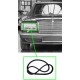 Garnitură de etanșare far potrivită pentru Mercedes W126 S-Class S SE SEL A1268260080