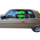 ปะเก็นซีลแนวตั้งที่หน้าต่างสำหรับ Mercedes W123 C123 123 Coupé CE CD