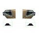 Copertura sinistra destra sulla cintura blu beige crema nero per Mercedes W123 C123 Coupe 1236920922 1236921022