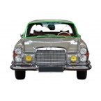 Marco de junta para parabrisas, compatible con Mercedes W111 250SE Coupé/Cabrio A1116705639 A1116705439