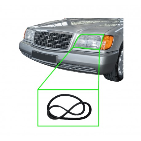 Original Seal Headlight Seal W123 S123 C123 CE Coupe A0018262680