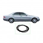 Tampone in gomma per la linea di cintura o la fascia decorativa delle porte adatto per Mercedes-Benz W220 Classe S