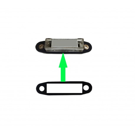 Guarnizione sigillante per illuminazione targa adatta per Mercedes W123 S123 C123