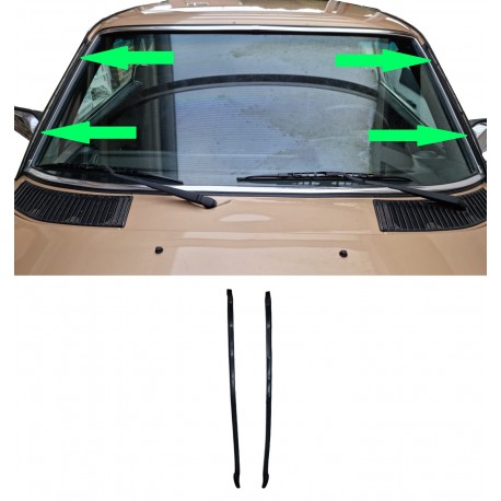 Satz Abdichtung Regenleiste Vorderwandsäule rechts links passend für Mercedes W123 C123 CE CD A1236980398 A1236980498 