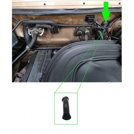 Tuyau de vidange à gauche compatible avec Mercedes W123 S123 C123 Break Coupé Berline A1238320594