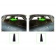 Arka yan cam contası, Mercedes W107 C107 SLC Coupé modellerine uygundur, A1076730224 A1076730124