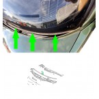 Uszczelka listwy uszczelniającej pod szybą przednią pasuje do Mercedes W126 C126 S-Klasa S/SE/SEL/SEC Coupe A1268312398