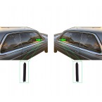 Sealing Gasket Guide Rail Side Window Window Channel fits Mercedes W123 C123 CE CD Coupé A1237200117