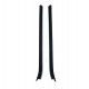 Seal set for inner sealing rail of side windows, left and right, fits Mercedes W123 C123 CE CD 1236730965 1236731065