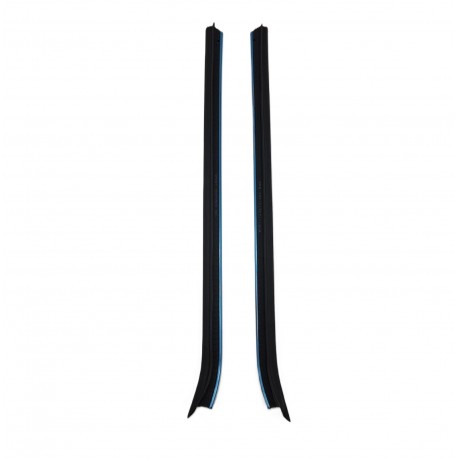Seal set for inner sealing rail of side windows, left and right, fits Mercedes W123 C123 CE CD 1236730965 1236731065