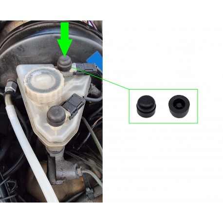 Beskyttelseshætte til bremsevæskebeholder, passer til Mercedes-Benz W107 W201 W126 W124 A0014312687