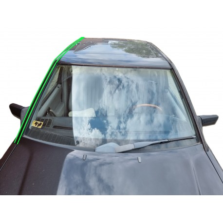 Garnitură de etanșare pentru deflectorul de apă al benzii decorative din partea dreaptă a acoperișului, compatibil cu Mercedes