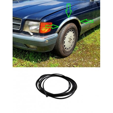 Abdichtung Unterlage an Zierleiste Kotflügel Radlauf W123 W124 W126 W107 W111 W114 W115 CE CD Coupé SE SEL SEC SLC