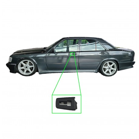 Vedação de apoio para maçaneta dianteira compatível com Mercedes W201 190E 190D A2017660105 7C45