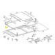 Junta original del techo corredizo delantera para sellado W123 W116 W115 W114 A1087820098