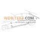 OE Mercedes Benz tubo flessibile porta manicotto protettivo W123 W201 W126 A1268210397