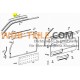 Mercedes Benz gummilist kromlist A-C-stolpe W123 CE W126SEC W114 W107 C107 SLC Coupé A0009875460
