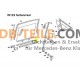 Mercedes Benz Abdichtschiene Dichtung Fensterschacht A1267250365 W123 S123 W126
