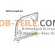 Guarnizione di tenuta per canale finestrino, adatta per Mercedes-Benz W123 S123 W126 A1267250365