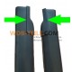 Set of cover caps/end pieces for sill seals sills W123 S123 sedan T-model driver and passenger side