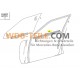 Mercedes guarnizione guida finestrino scorrimento FE canalina W124 S124 Berlina Station Wagon T TE A1247250165