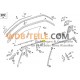 Mercedes Benz sealing rail seal window shaft A1237250265 W123 C123 CE CD Coupé W107 SL SLC R107 W126 C126 SEC