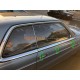 Sadenauhan tiputuslista kumi oven alla verhoilun alla kromi oven oikealla W123 C123 123 Coupe CE CD A1236901780 A1236901880