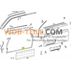 Sarja OE-laatuisia oventiivisteitä W114 Coupe C CE A1157200578 A1157200678