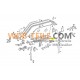Barre d’étanchéité intérieure avant de porte, lèche-vitre, compatible avec Mercedes-Benz W123 C123 CE CD Coupé A1237250565