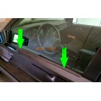Mercedes penyegelan rel segel jendela poros di luar W201 190E 190D A2017250565