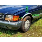 Mercedes Abdichtung Zierleiste Kotflügel Radlauf W123 W124 W126 W107 W111 W114 W115 CE CD Coupé SE SEL SEC SLC