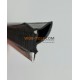 Perfil de estanqueidad interior delantera de puerta para canal de ventana compatible con Mercedes-Benz W123 C123 CE CD Coupé