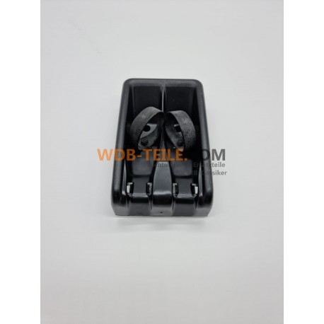 Mercedes support de ceinture de sécurité verrou de ceinture coquille banquette arrière noir W124 A1249200365 9051