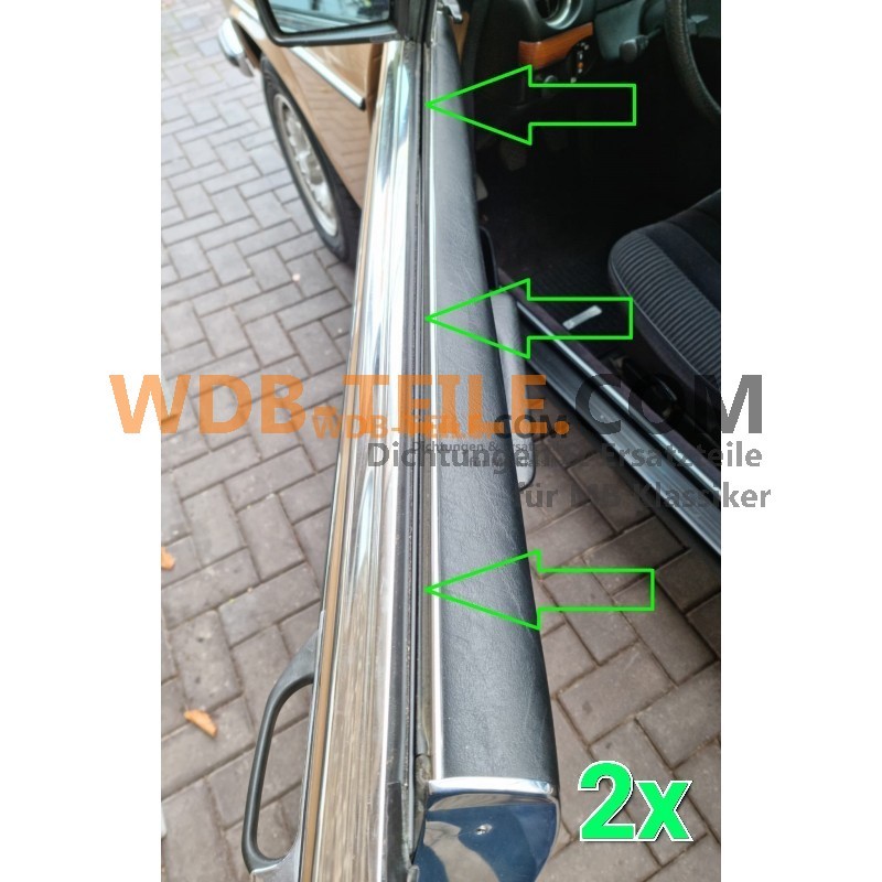 Mercedes Benz W123 Blende Türgriff Abdeckung rechts 1087660611
