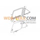 Set (4 stuks) afdichtingsrails afdichting voorzijde binnen passend voor Mercedes W201 190E 190D A2017250365 A2017350565